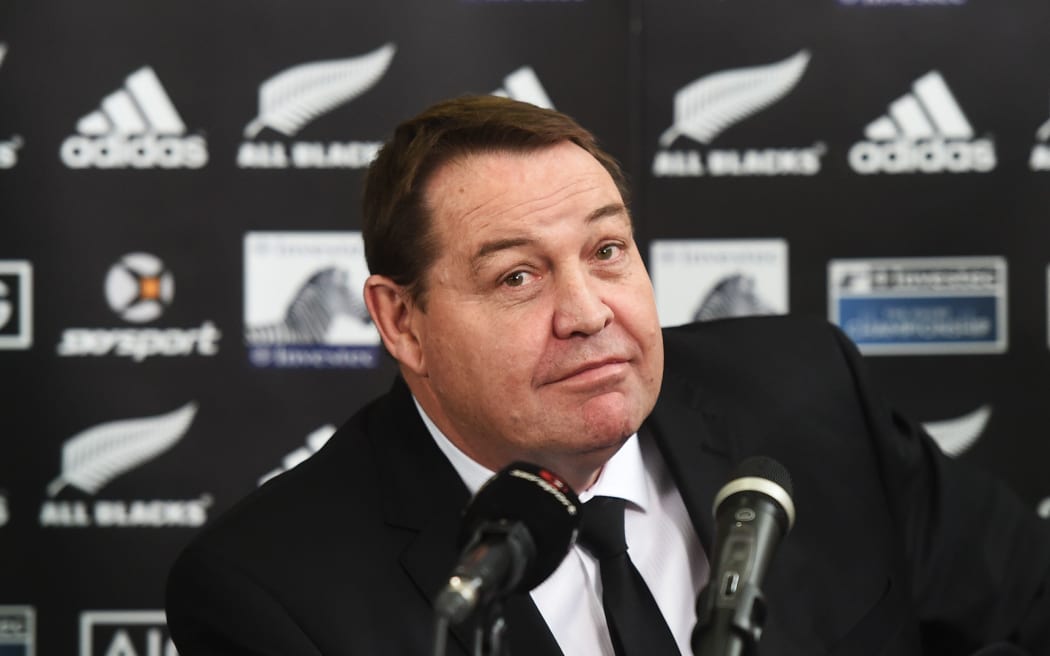 All Blacks coach Steve Hansen