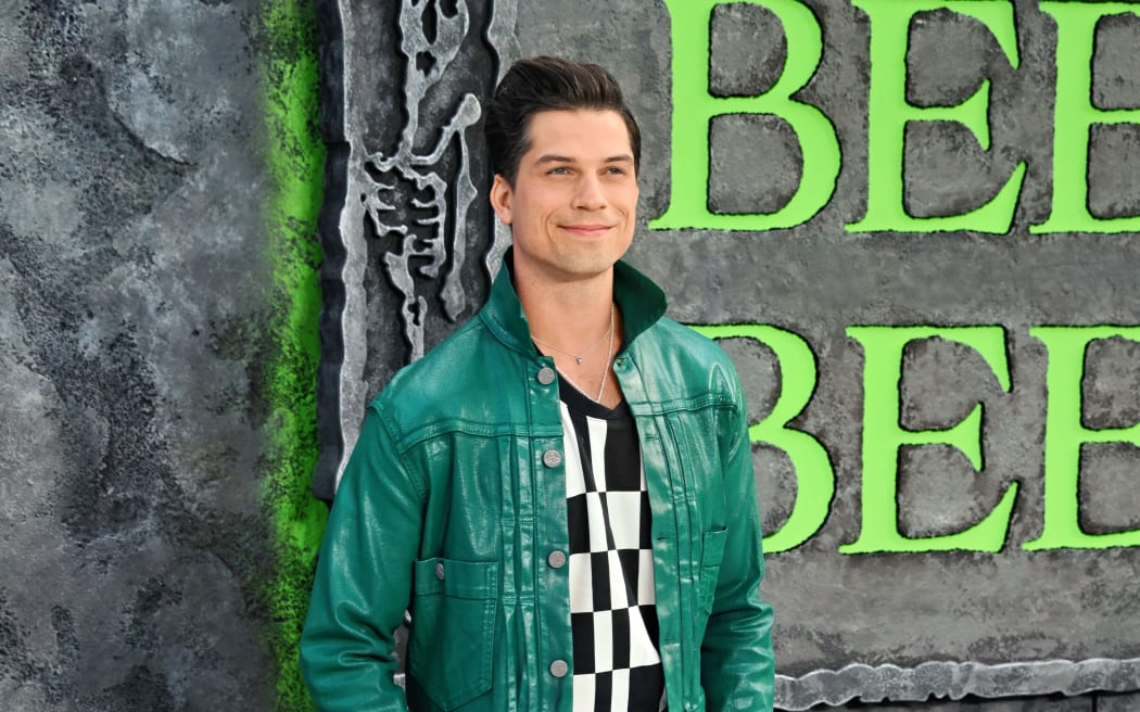 2XYH563 LONDON, UK. 29th Aug, 2024. Corey Baker attends Beetlejuice Beetlejuice - UK Premiere at Cineworld Cinema - London Leicester Square, London, UK. ( Credit: See Li/Picture Capital/Alamy Live News