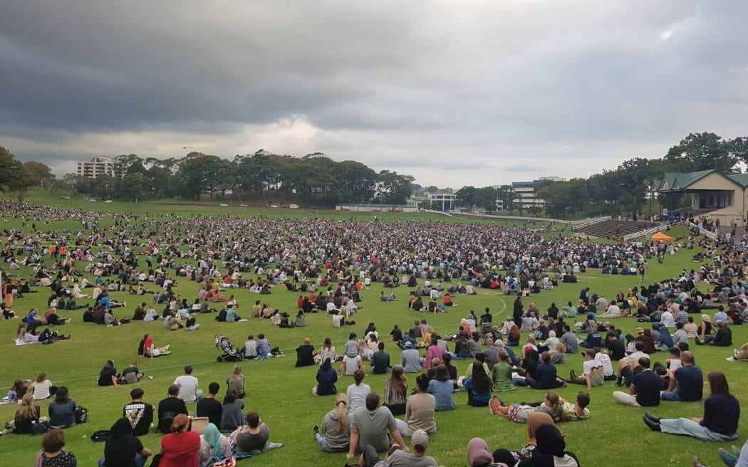 Auckland Domain vigil