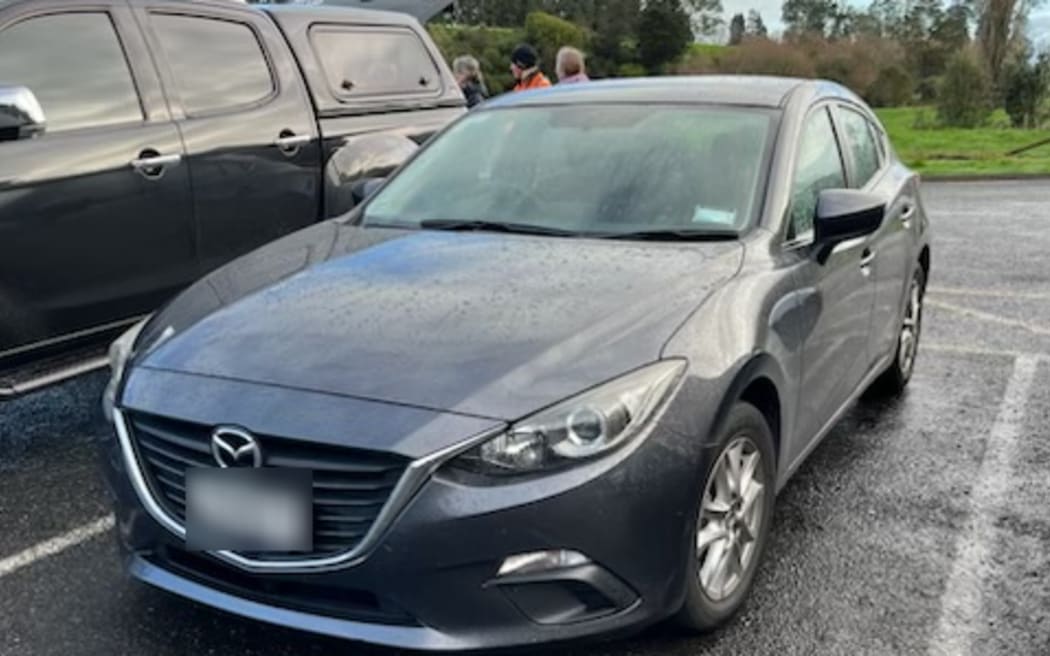 Missing person Pauline Grey's 2016 Mazda 3 hatchback