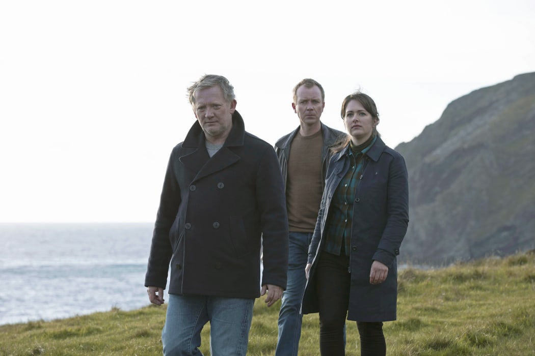Still from the ITV series Shetland featuring Douglas Henshall as DI Jimmy Perez