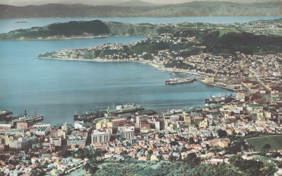Wellington Harbour, 1951