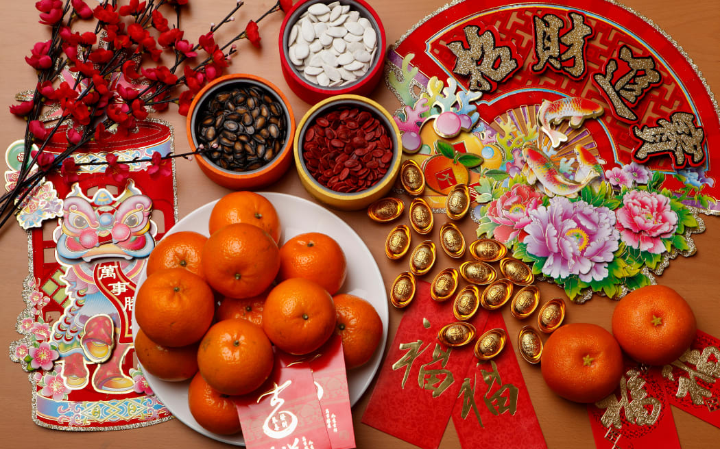 Chinese new year decorations