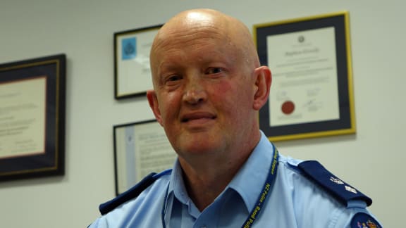 Police Superintendant Steve Greally - will never forget the first time he had to tell someone their family member had been killed in a crash