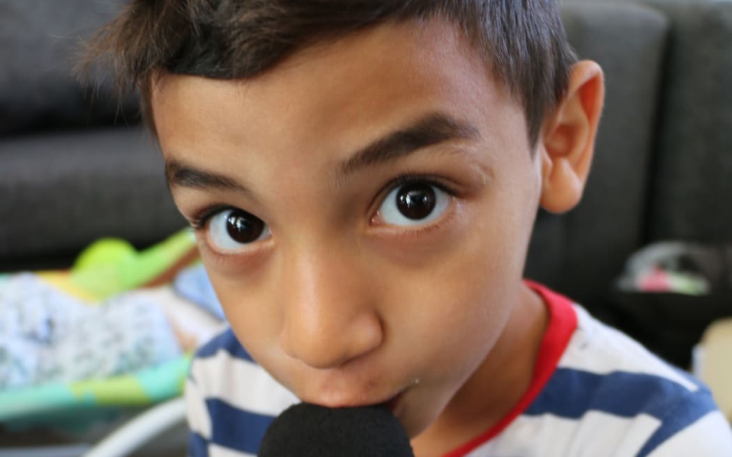 Mohi Aldin Alakkad at home in Wellington