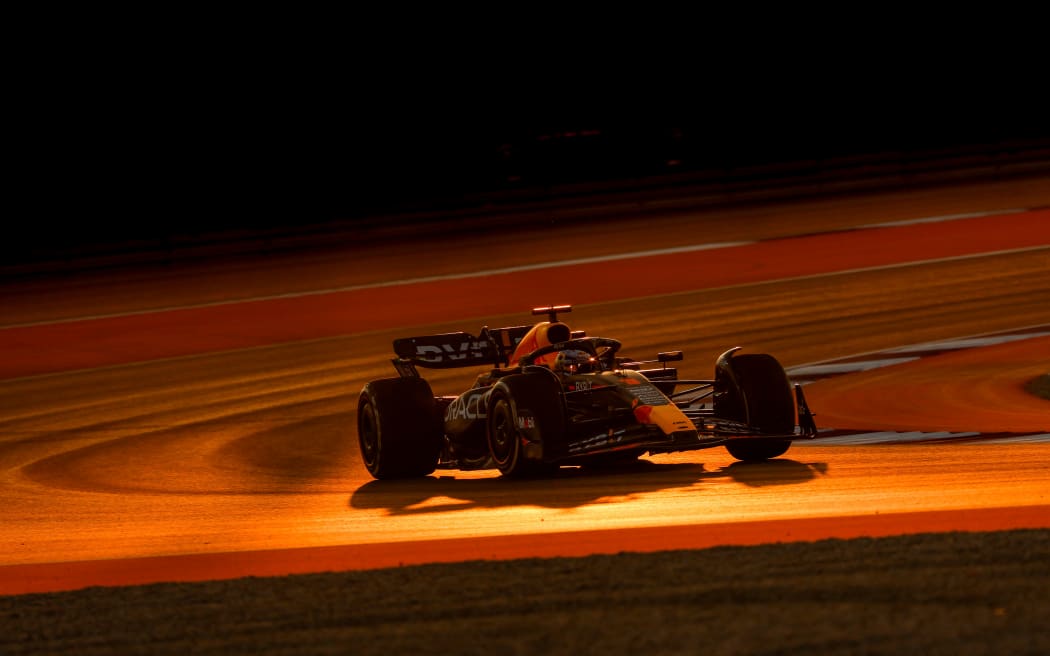 Max Verstappen at the 2023 F1 Grand Prix of Qatar.