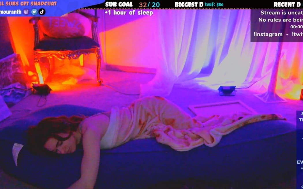'Sleep streamer' Amouranth.