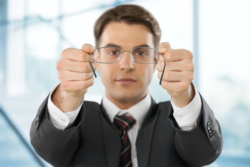 Man with glasses