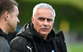 New Zealand All Whites coach Darren Bazeley.