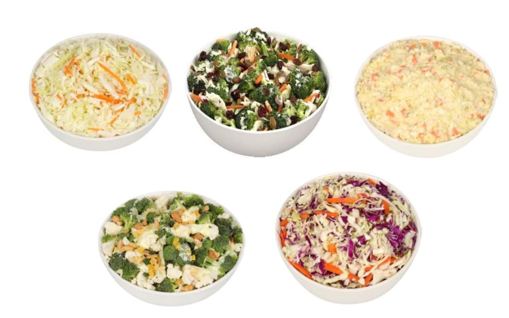 Speirs and Woolworths branded salads and coleslaws have been recalled due to the possible presence of metal.