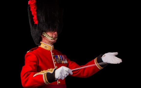 Band leader Lt Col Wolfendale