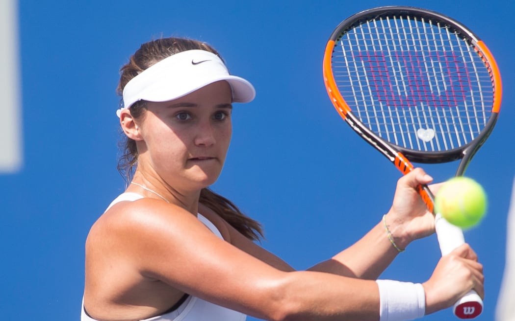 American tennis player Lauren Davis.