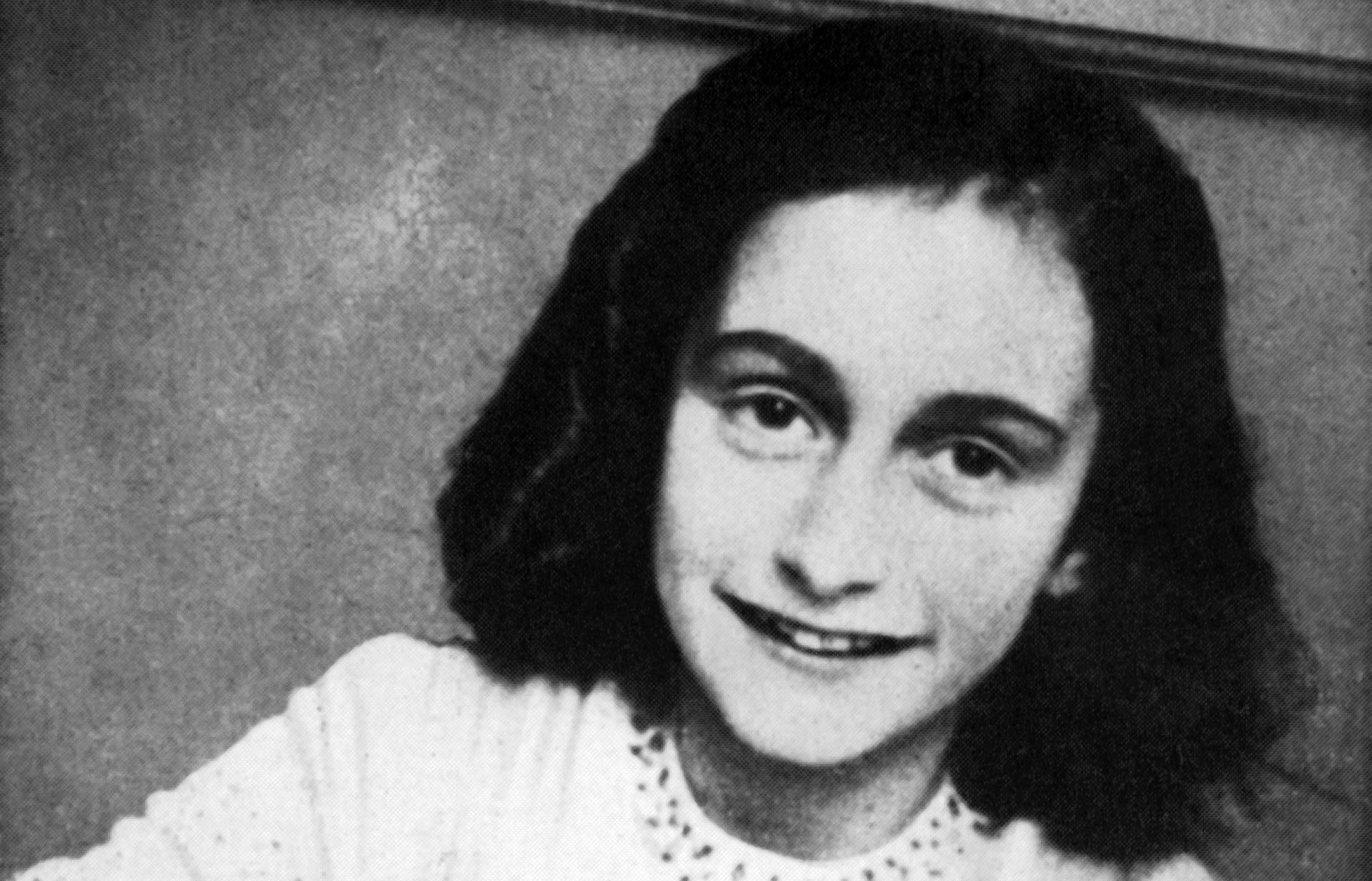 Anne Frank, in a photograph taken in early 1942.