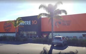 The Mitre 10 store in Whangaparāoa.