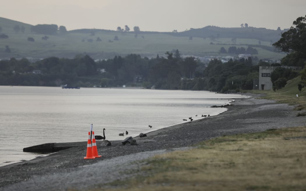 Lake Taupo main beach