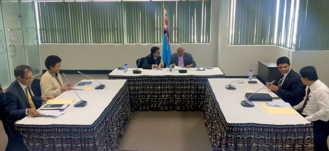 The Constitutional Offices Commission holds its first meeting in Suva, Fiji.