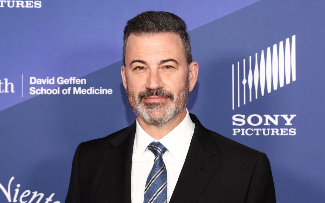 BEVERLY HILLS, CALIFORNIA - MAY 02: Jimmy Kimmel attends the 28th Annual UCLA Jonsson Cancer Center Foundation's "Taste For A Cure" event at Beverly Wilshire, A Four Seasons Hotel on May 02, 2025 in Beverly Hills, California.   Tommaso Boddi/Getty Images for UCLA Jonsson Cancer Center Foundation/AFP (Photo by Tommaso Boddi / GETTY IMAGES NORTH AMERICA / Getty Images via AFP)
