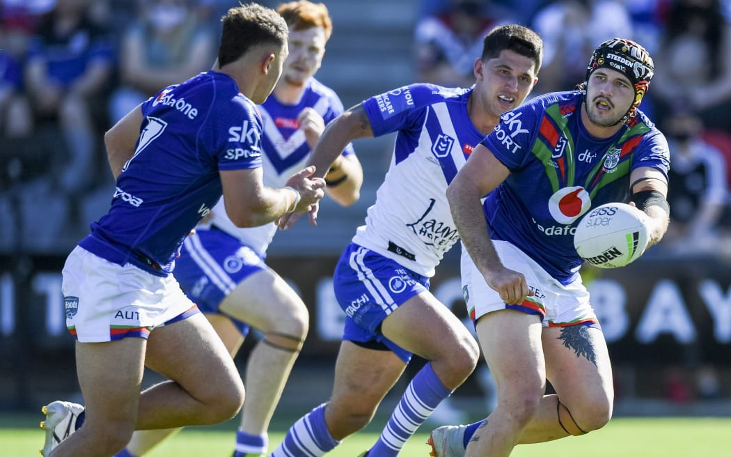 Josh Curran offloads