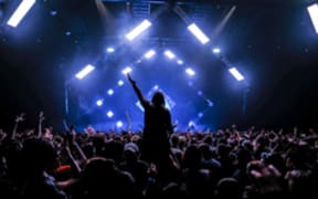 The Upbeats & MC Tiki bring the crowd alive.
