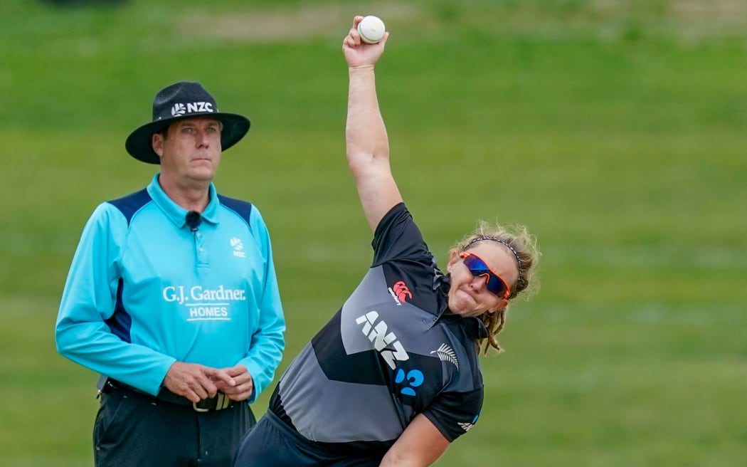 New Zealand's Frankie Mackay.