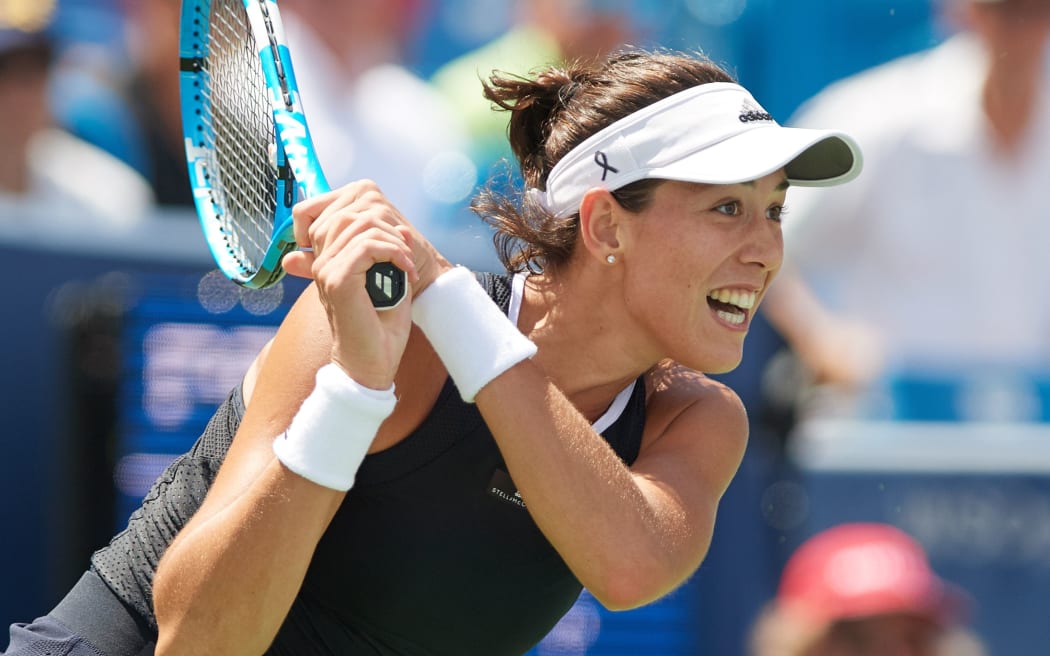 Spanish tennis star Garbine Muguruza.