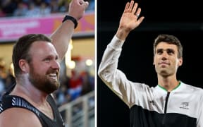 New Zealand athletes Tom Walsh and Hamish Kerr