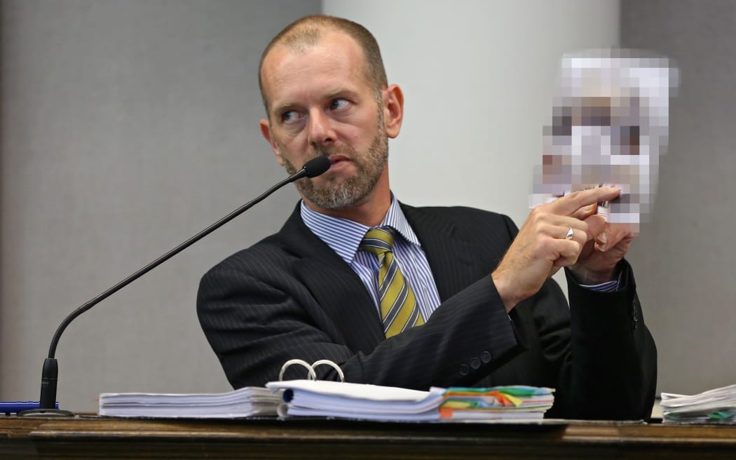 Institute of Environmental Science and Research (ESR) forensic scientist Bjorn Sutherland.