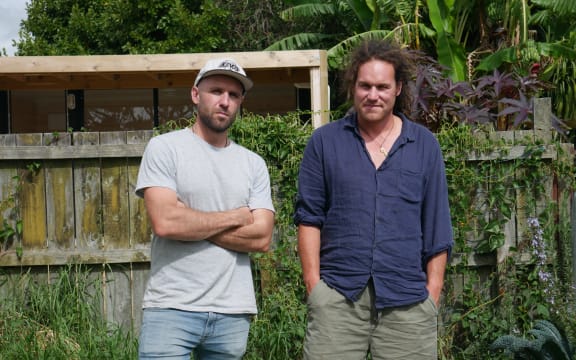 Naram (L) Michael 'Red Robin' Robins (R)