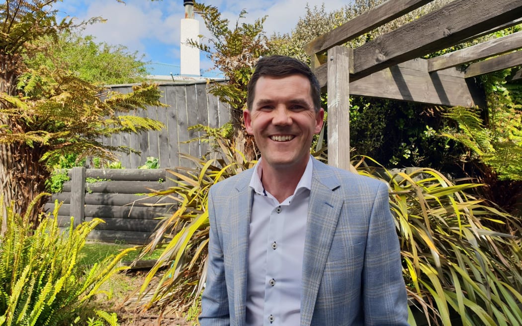 Justin Lester remains hopeful as he trails behind hopeful candidate Andy Foster.