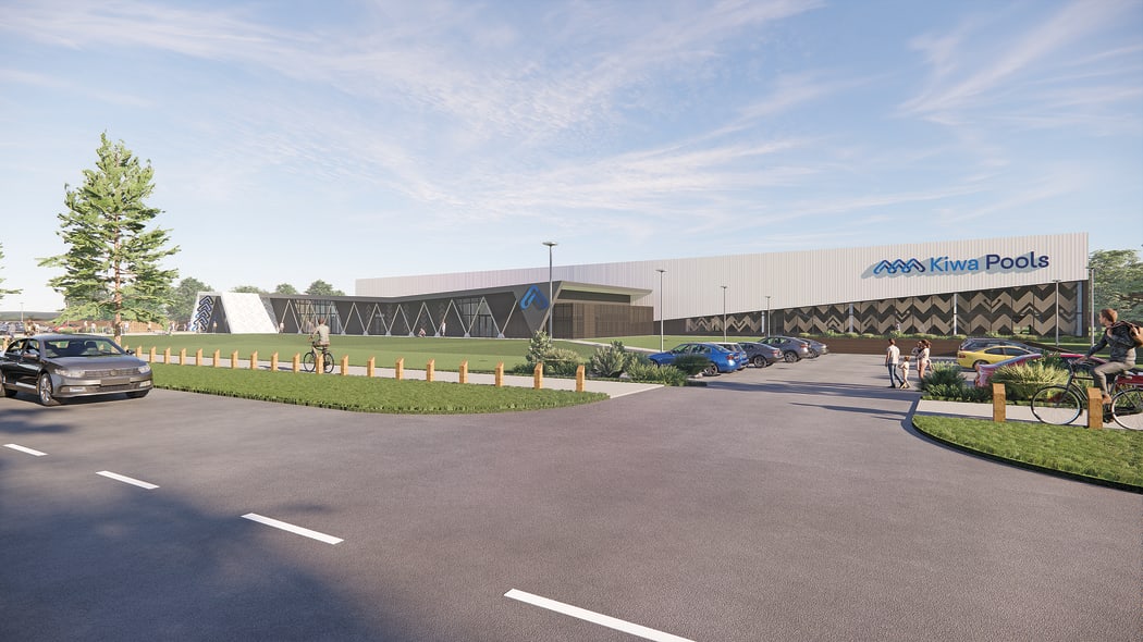 Kiwa Pools will be on Centennial Marine Drive giving visitors the option to move easily and safely between the pools, Oneroa Walkway, and Midway Beach.