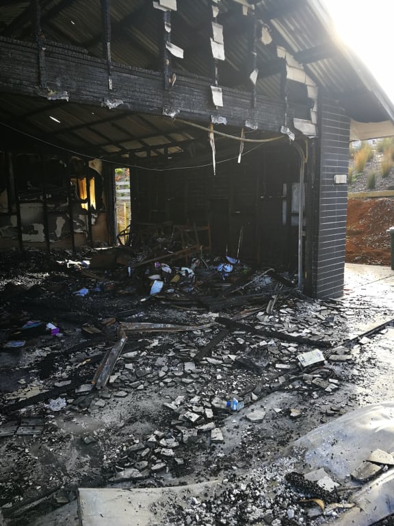House fire in Bombay, Auckland