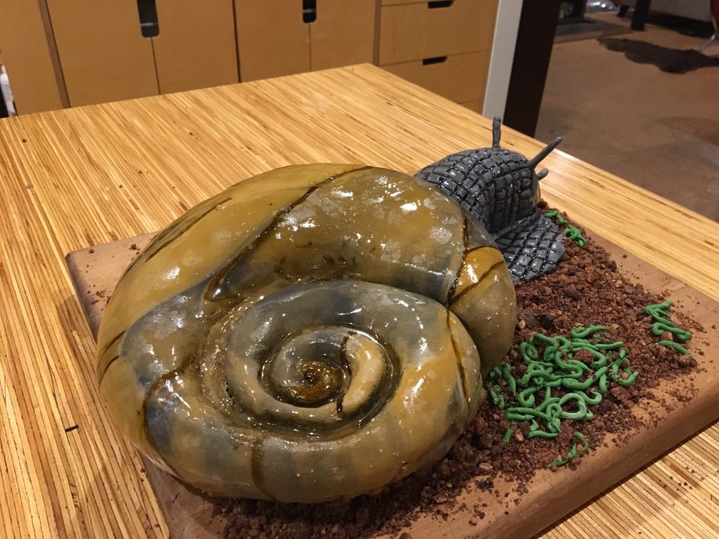 The winning Critter of the Week bake off cake