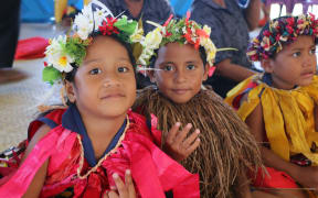 Children in Tuvalu