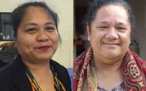 Viola Ulakai and Laumanu Petelo