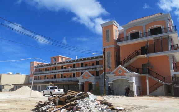 Construction project on Guam