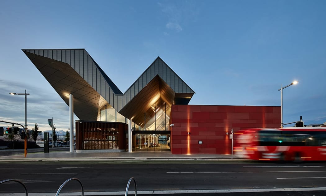 The Christchurch bus interchange.