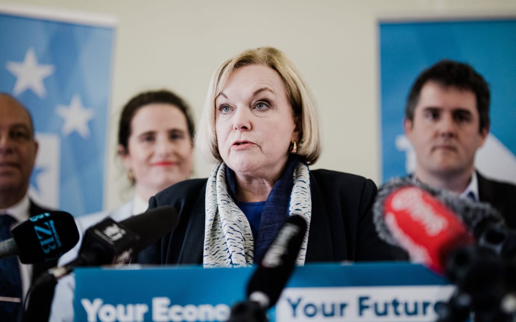 Judith Collins in Wellington