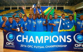 The Solomon Islands are crowned 2016 OFC Futsal champions.