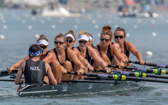 New Zealand women's eight.