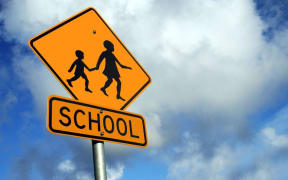 School sign