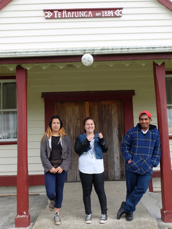 Honey Te Rangi, Rakky Alexander and Jayden Ruru