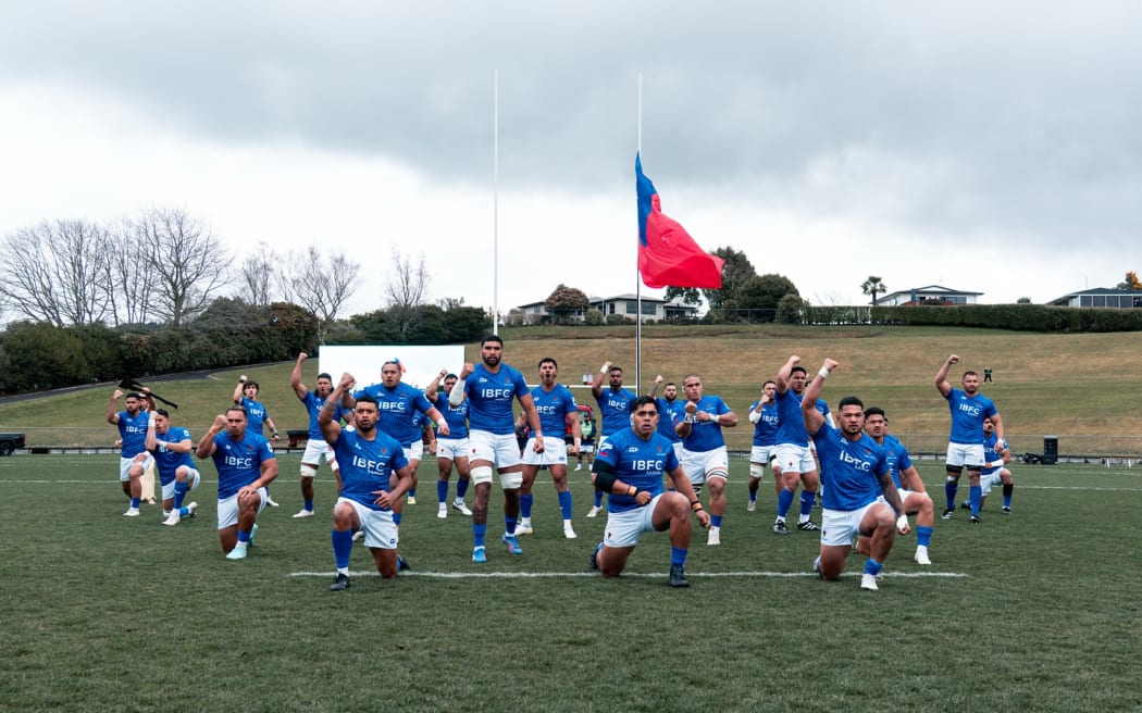 Fans at the Rotorua International Stadium watching Fiji and Manu Samoa clash in this Pacific Nations Cup match on Saturday.