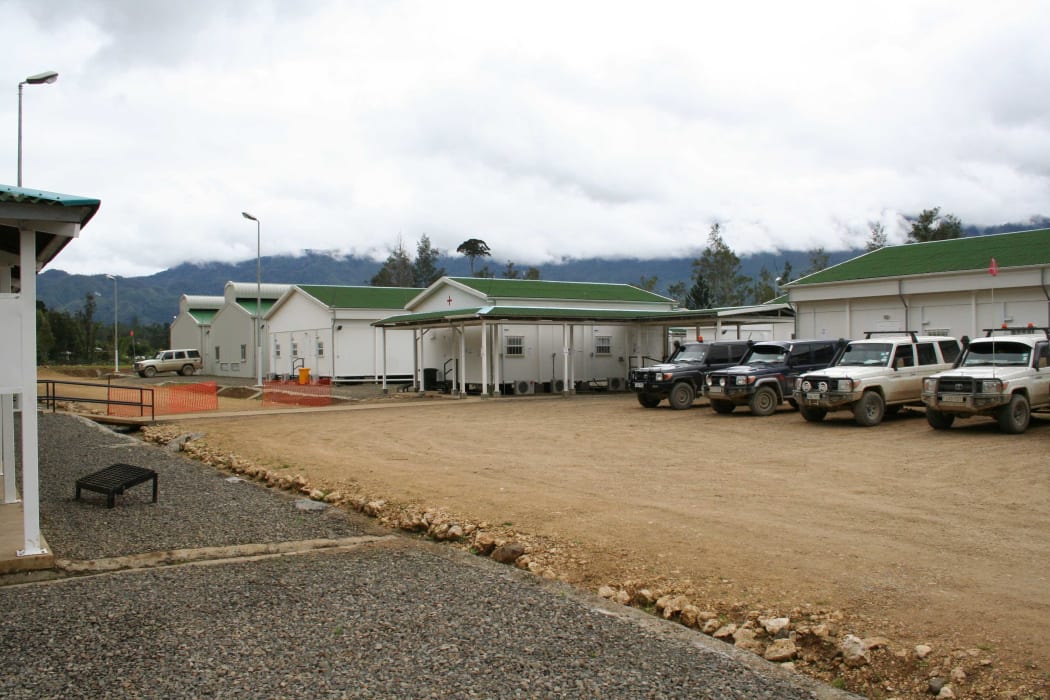 LNG Project site in Papua new Guinea's Hela Province.