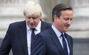 2015 file photo of David Cameron and Boris Johnson, when he was London mayor.