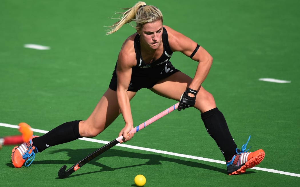 Gemma Flynn was New Zealand's only goal scorer.