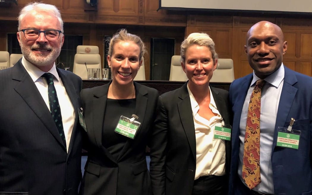 Vanuatu was represented in these proceedings by Professor Robert McCorquodale, Jennifer Robinson , Nicola Peart and Noah Patrick Kouback.