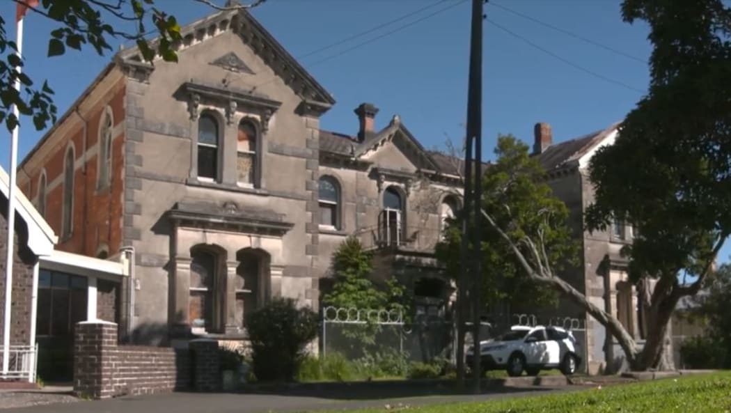 The Carlile House in Grey Lynn is decaying.