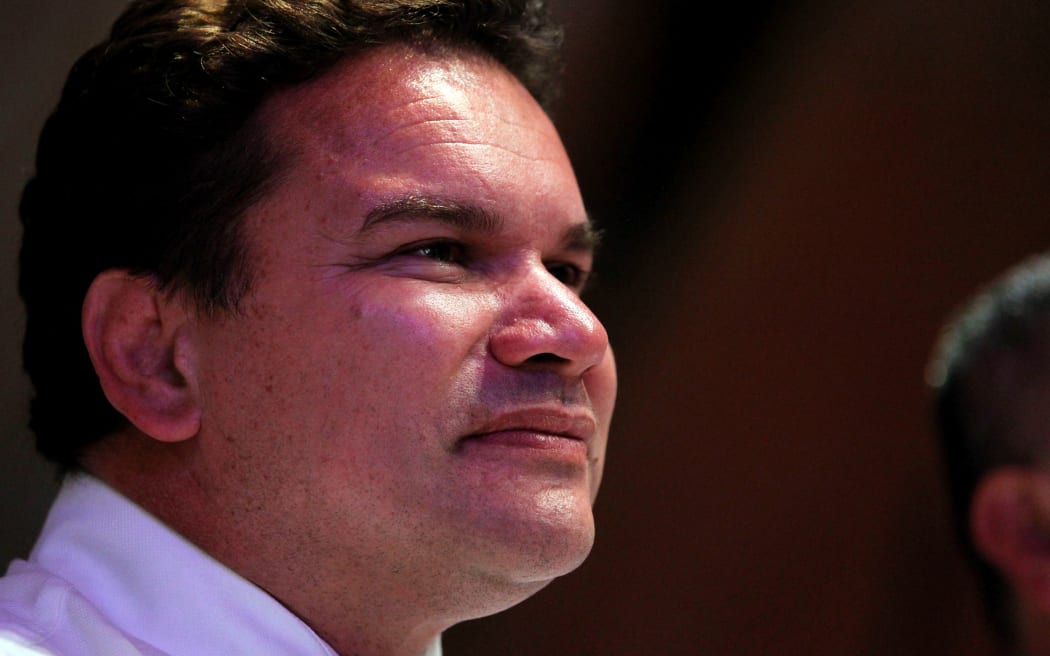 Michael Jones at Trillian Trust 20th Maori Sports Awards, Telstra Clear Events Centre, Manukau, Auckland, Saturday 4 December 2010.