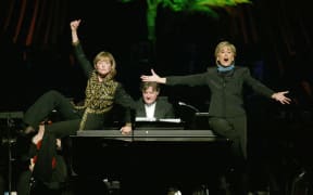 Frederica von Stade, James Judd and Dame Kiri Te Kanawa performing in the 2006 Kiri Te Kanawa Foundation Gala