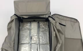 Customs has found a large amount of MDMA hidden in suitcases at Christchurch International Airport. The date the drugs were found was not clear.
